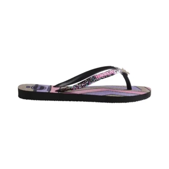 Havaianas Girls Kids Slim Glitter 2 Flip Flop Sandals image {3}