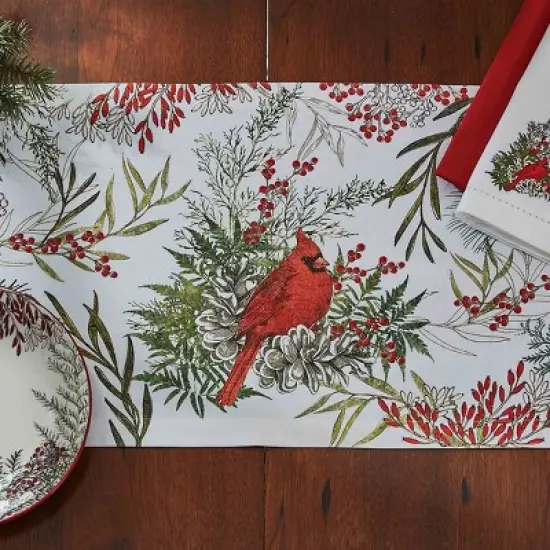 Park Designs Cardinal Table Runner 13" X 36" image {1}