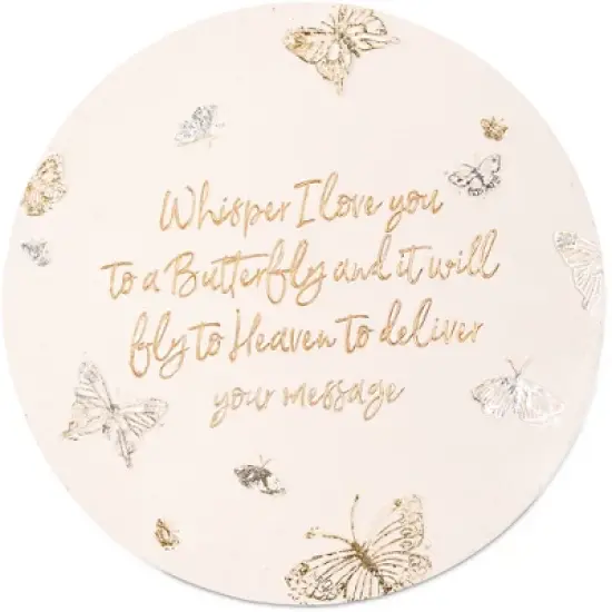 Pavilion Gift Company - Butterfly Whispers - 10" Garden Stone - Stepping Stones and Pathways image {5}