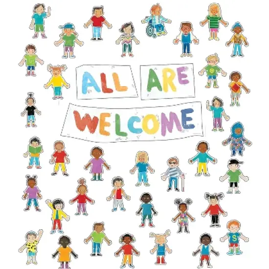Carson-Dellosa Carson Dellosa Education All Are Welcome Bulletin Board Set (CD-110533) image {1}