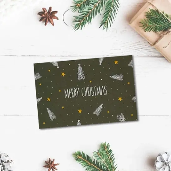 48 Pack 48 Pack Holiday Greeting Cards with Envelopes, Merry Christmas Cards in 6 Festive Designs, 4 x 6 In image {3}