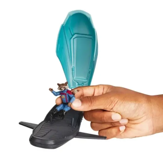 Marvel Guardians of the Galaxy Vol. 3 Galactic 2-in-1 Spaceship with Action Figure image {8}