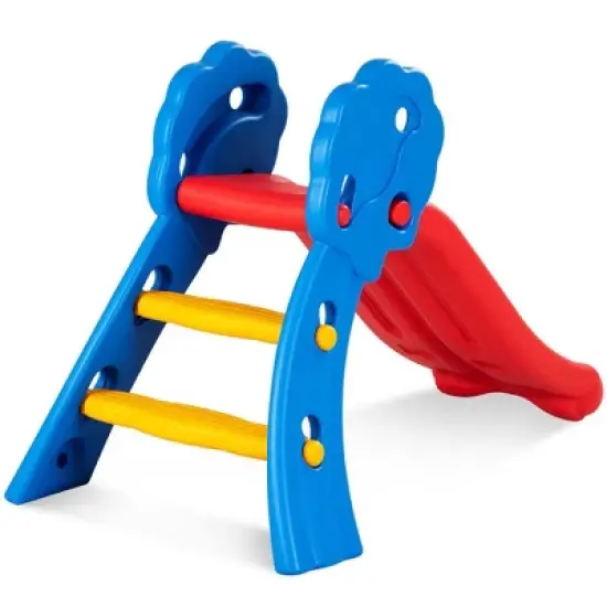 Costway Children Kids Junior Folding Climber Play Slide Indoor Outdoor Toy Easy Store image {9}