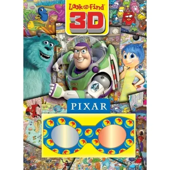 Pixar: Look and Find 3D - by  Pi Kids (Hardcover) image {1}