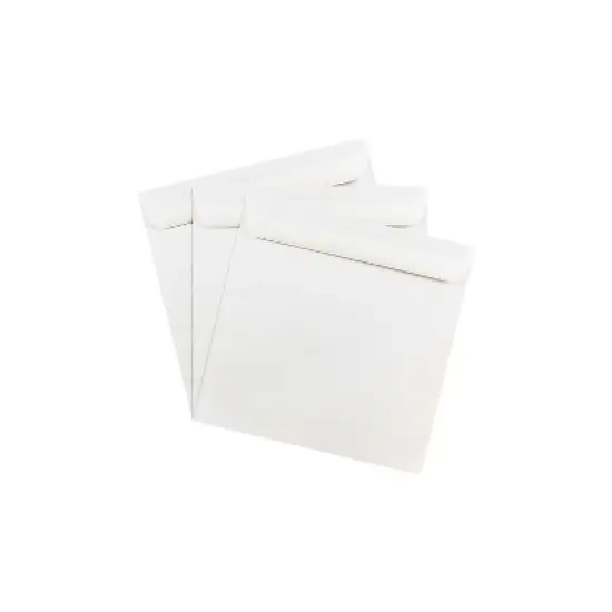 JAM Paper 10 x 10 Large Square Invitation Envelopes White 3992319 image {2}