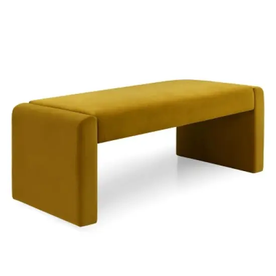 Kaia 47" Upholstered Bench-The Pop Maison image {2}