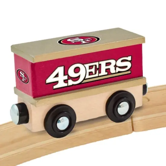 MasterPieces Wood Train Box Car - NFL San Francisco 49ers image {3}