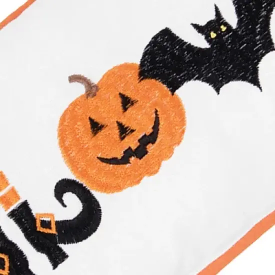 C&F Home 24" x 6" Halloween Embroidered Throw Pillow image {3}