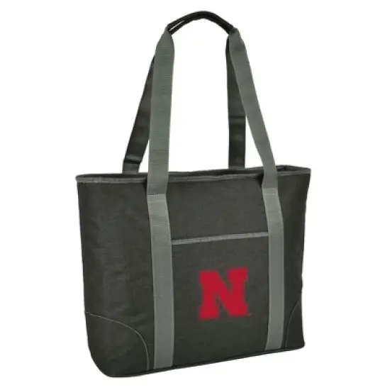 NCAA Nebraska University Cornhuskers large Soft Sided Cooler Tote - 30 Cans image {7}