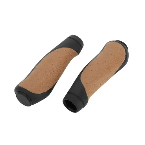 Unique Bargains Bike Handlebar Grips Covers 5.31" Brown 1 Pair image {6}