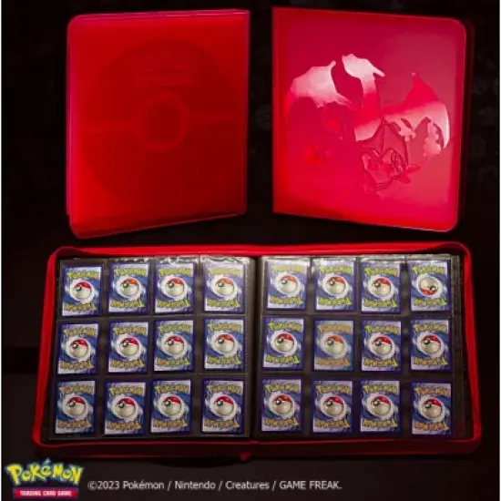 Elite Series: Charizard 12-Pocket Zippered PRO-Binder for Pokemon image {3}
