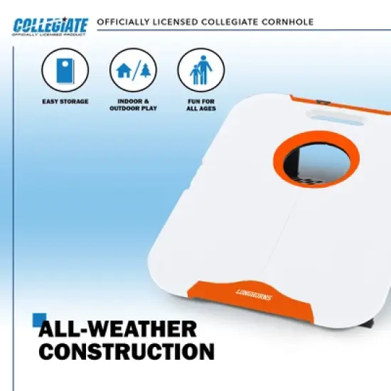 NCAA Texas Longhorns All-Weather Travel Cornhole Set image {2}