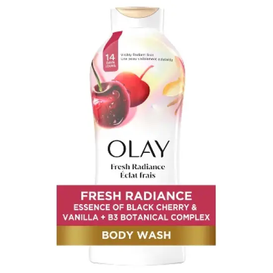 Olay Fresh Outlast Black Cherry & Vanilla Body Wash - 22 fl oz image {9}
