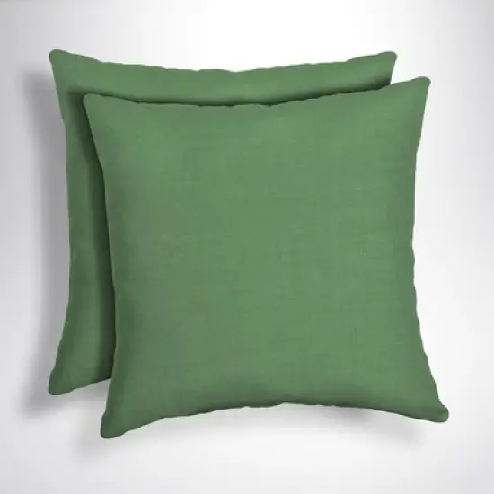2pk 16"x16" Arden Outdoor Square Throw Pillow image {7}