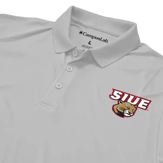 Men's Southern Illinois University Edwardsville Adult Polo Left Chest Logo image {3}