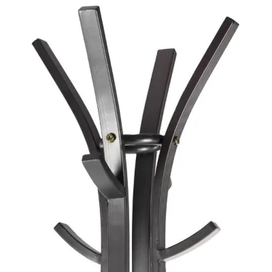 Modern Iron Coat Rack Silver - Olivia & May image {2}