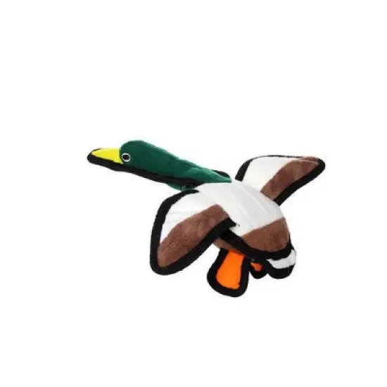 Tuffy Junior Barn Yard Duck Dog Toy - Brown image {2}