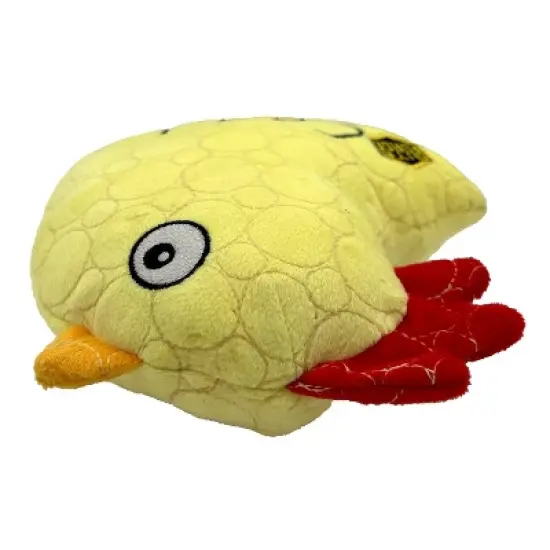 Bite Force Built with Kevlar Tough Plush Chicken Dog Toy image {4}