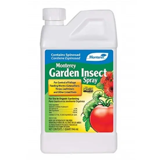 Monterey OMRI Garden Insect Spray with Spinosad, Concentrate image {3}