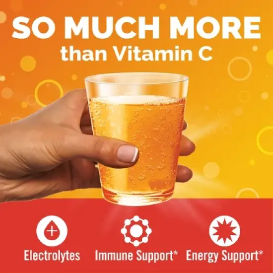 Emergen-C Vitamin C Drink Mix Packets - Super Orange image {2}