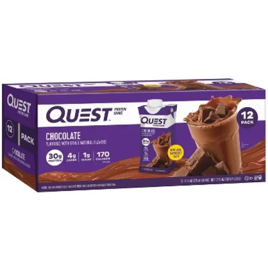 Quest Nutrition Ready To Drink Protein Shake - Chocolate image {1}