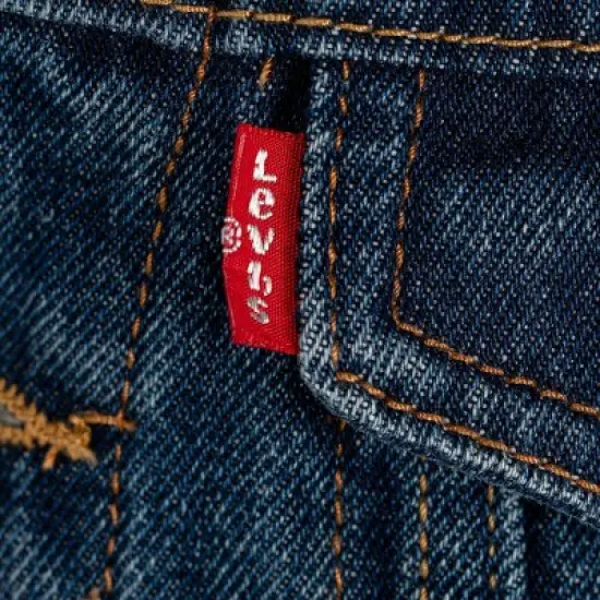 Levi's&reg; Boys' Denim Trucker Jacket - Bristol Medium Wash image {3}