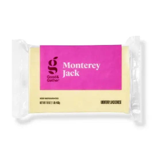 Monterey Jack Cheese - 16oz - Good & Gather&trade; image {3}