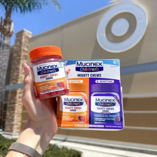 Mucinex Children's Cough Mighty Chews - Day/Night Combo - 32ct image {8}