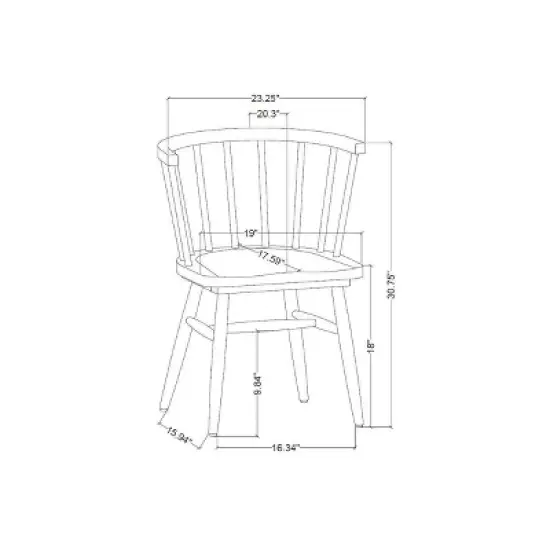 Shaker Dining Chair - Hearth & Hand&trade; with Magnolia image {6}