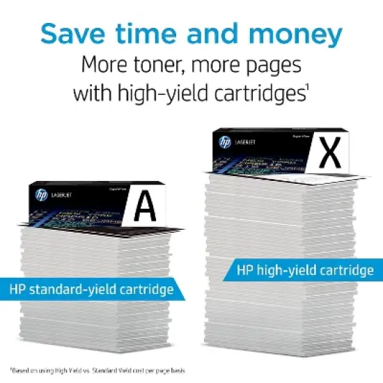 HP 218X Cyan High Yield Toner Cartridge Prints Up to 2500 Pages (W2181X) image {2}
