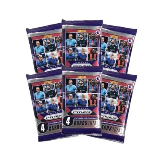 2024-25 Panini Prizm Premier League Soccer Trading Card Blaster Box image {2}