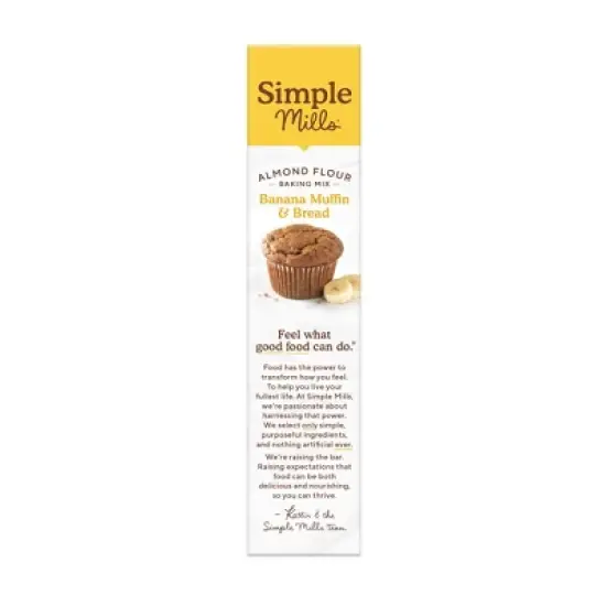 Simple Mills Gluten Free Banana Muffin & Bread Almond Flour Baking Mix - 9oz image {3}