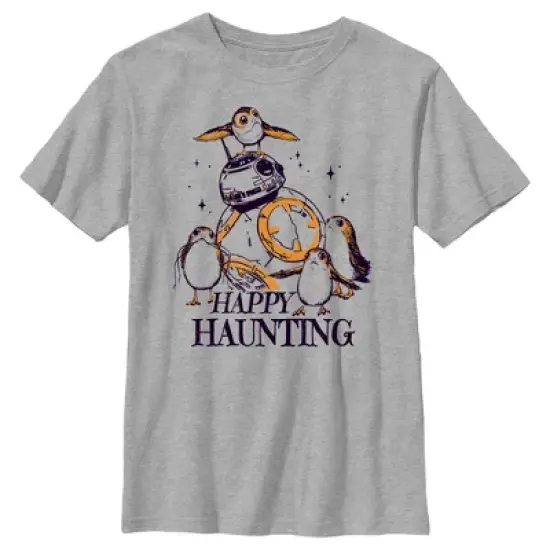 Boy's Star Wars Halloween Happy Haunting T-Shirt image {4}