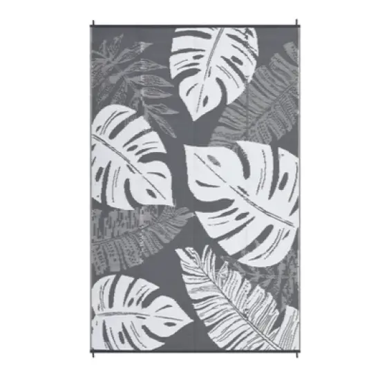 Waterproof Outdoor Rug &ndash; Reversible Plastic Mat for RV, Patio, Deck, Beach, Picnic, Camping, Backyard image {8}