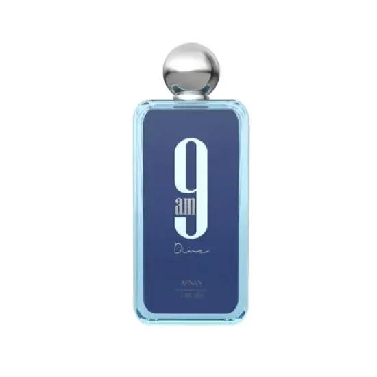 Afnan 9 AM Dive Unisex Perfume Eau de Parfum, 3.4 fl oz Fresh Aquatic Scent  for Men and Women image {5}