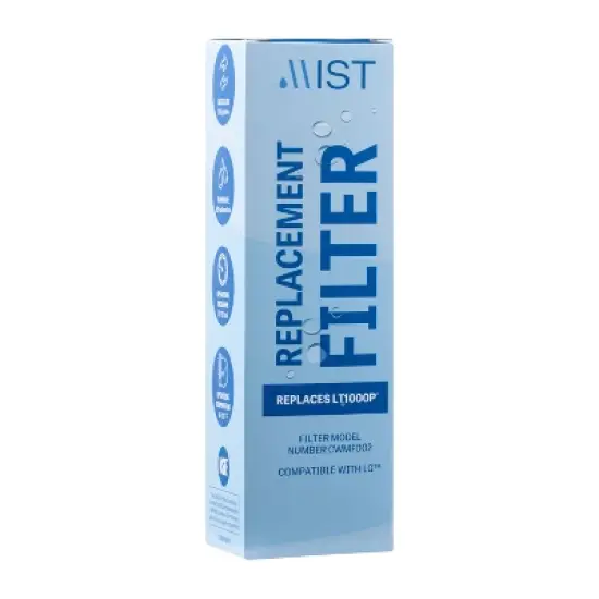 Mist LT1000P Water Filter Replacement, Compatible with: LG ADQ747935, LMXS28626D, Kenmore 46-9980, 2 Pack image {2}