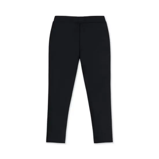 Hope & Henry Girls' Button Placket Ponte Pant, Toddler image {2}