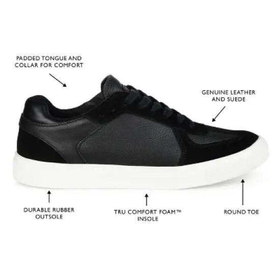 Thomas & Vine Gambit Casual Leather Sneaker image {7}