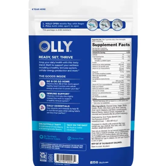 OLLY Men's Multivitamins Gummies - 120ct image {6}
