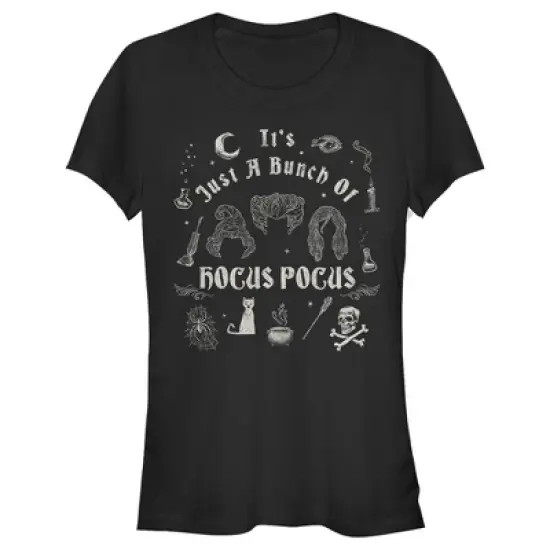 Junior's Disney Hocus Pocus Spooky Icons T-Shirt image {2}