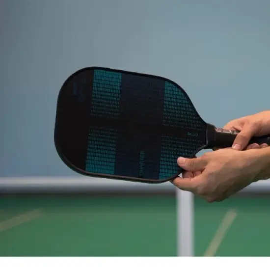 Orca Charter Polymer Honeycomb Pickleball Paddle Deluxe Combo Set - Blue/Black image {2}