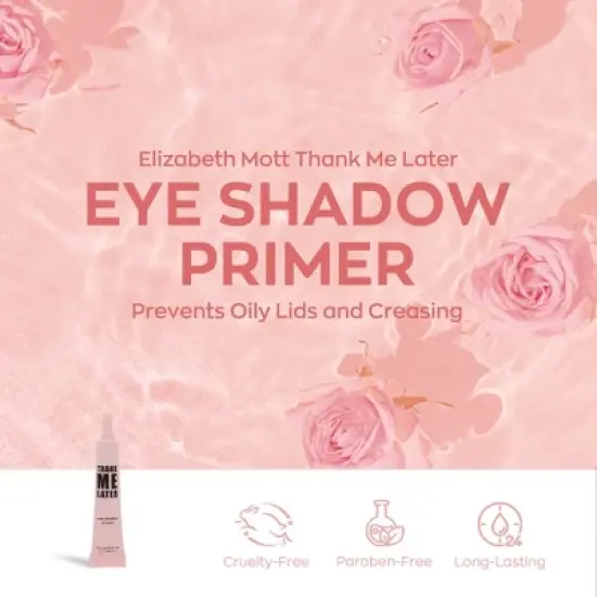 Elizabeth Mott Thank Me Later Eye Primer &ndash; Long-Lasting, Matte Eyeshadow Base for Oily Lids & Crease-Free Wear &ndash; Smudge-Proof & Lightweight, 10g image {4}