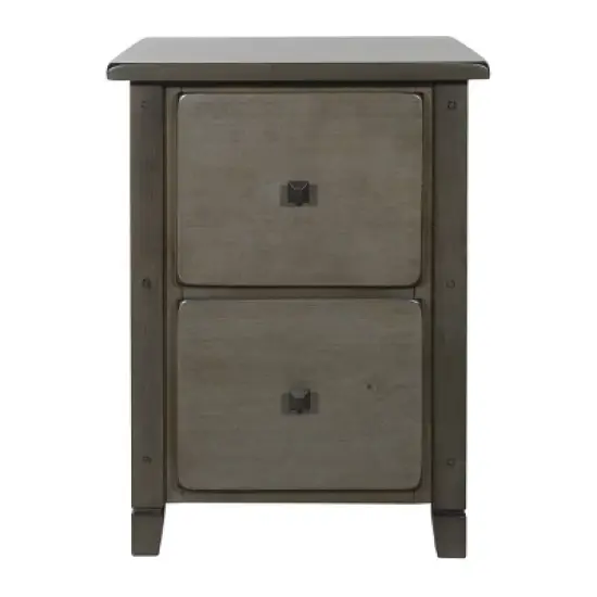 Hillsboro File Cabinet Gray Wash - OSP Home Furnishings image {1}