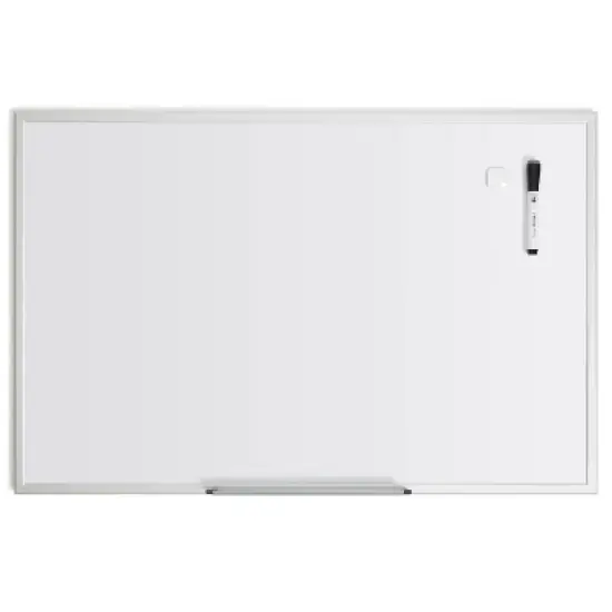 U Brands 23"x35" Magnetic Dry Erase Board with Marker image {3}