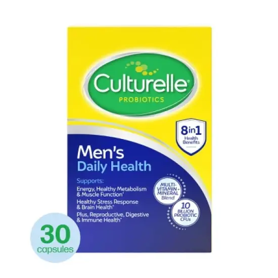 Culturelle Men's Daily Health Dietary Supplements Capsules - 30ct image {12}