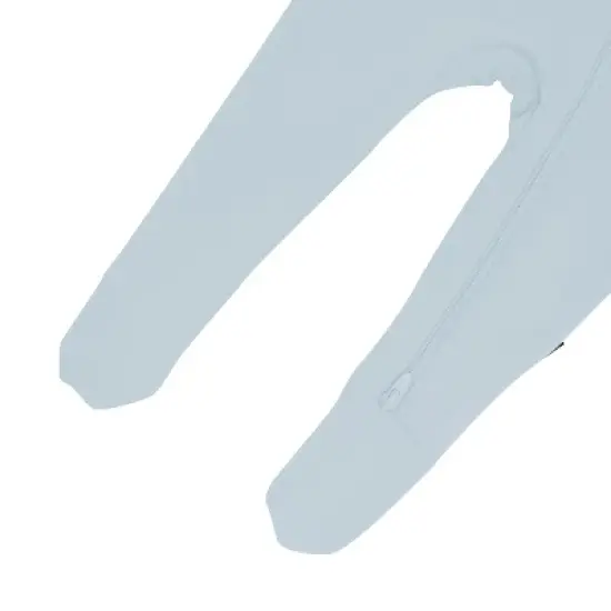 Kyte Baby Zippered Footie in Fog image {7}