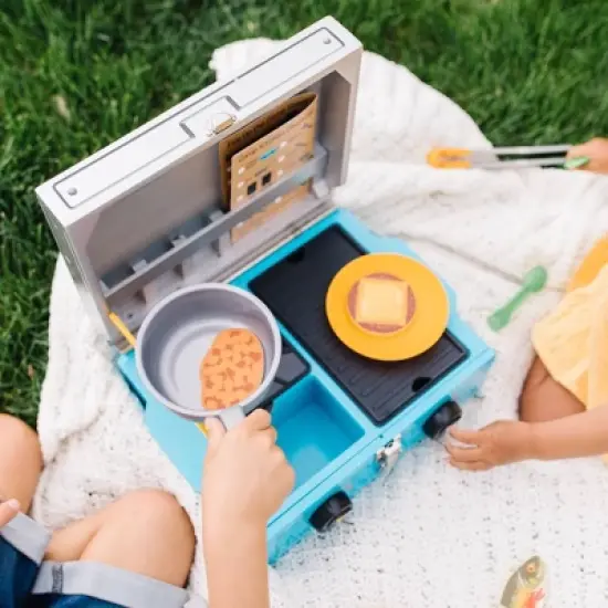 Melissa & Doug Let's Explore Camp Stove Play Set image {8}