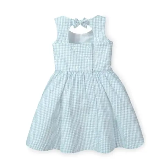 Hope & Henry Girls' Button Back Party Dress, Infant image {3}