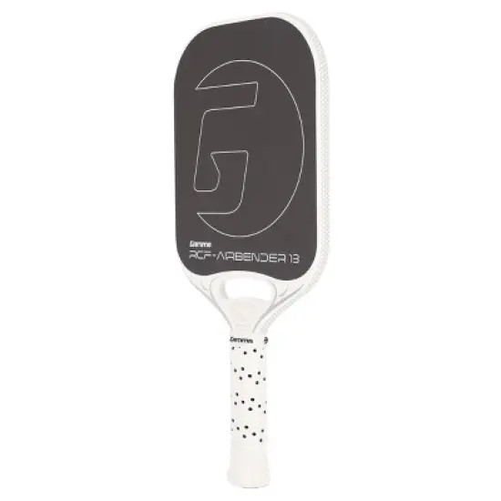 GAMMA Sports 16.3" RCF Airbender 13 Traditional Pickleball Paddle - Black/White image {2}