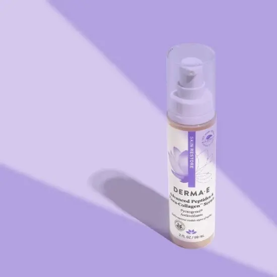 derma e Advanced Peptides & Collagen Serum - 2 fl oz image {4}